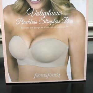 Backless, Strapless Bra